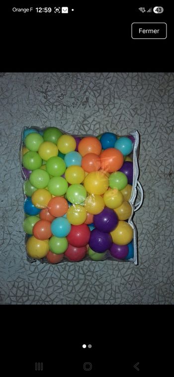 Lot balles