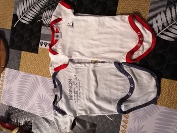 Lot de 2 body manches courtes