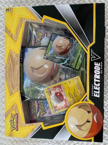 Coffret Pokemon électrode V scellé en français 