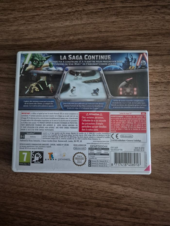 Jeu 3ds lego star wars 3 - photo numéro 2