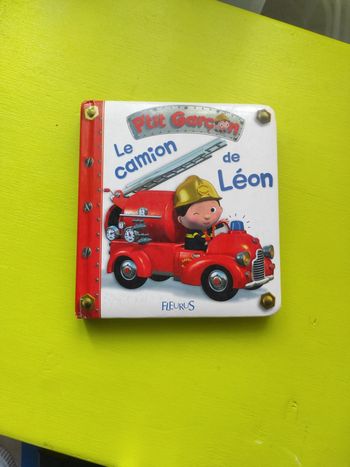 P'tit Garçon le camion de pompier