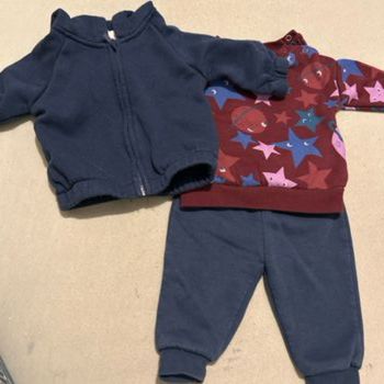 Ensemble sweat, gilet, jogging