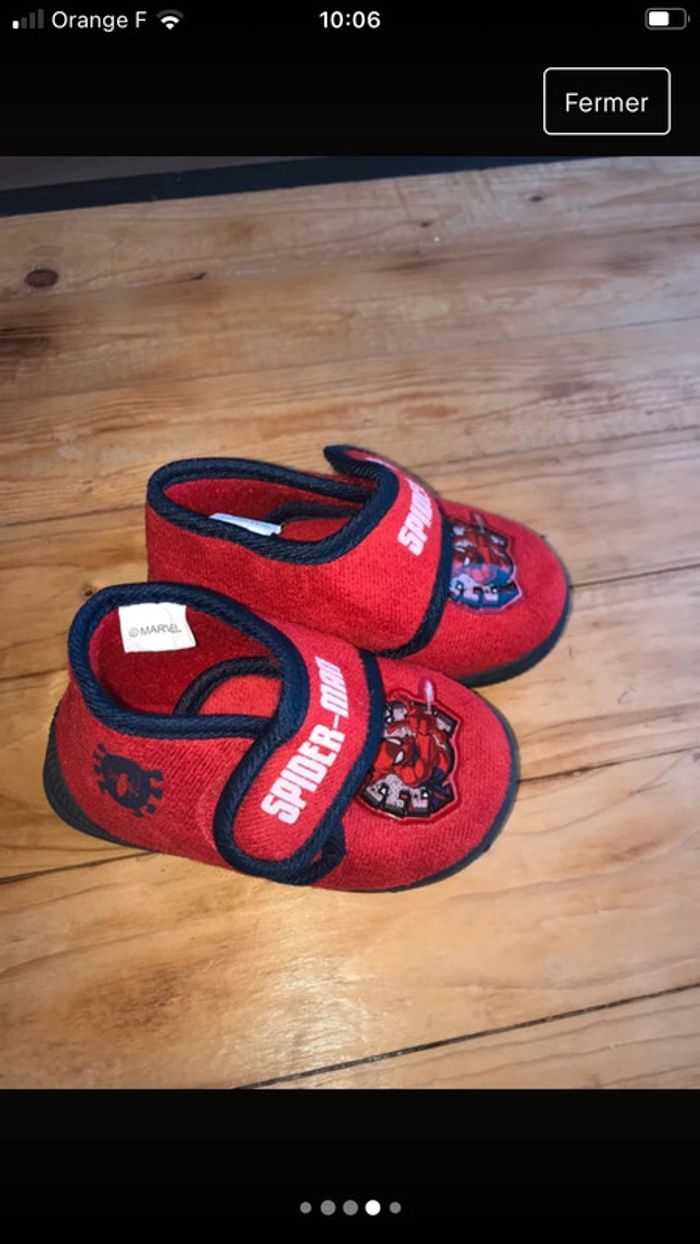 Chaussons spider man - photo numéro 5