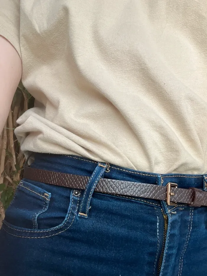 Ceinture marron - photo numéro 4