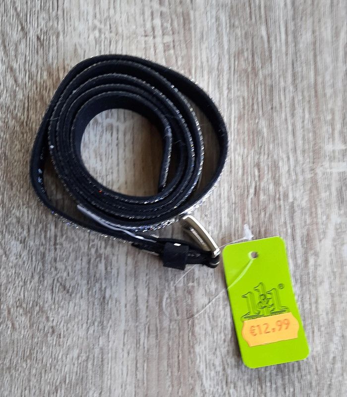 Ceinture argentée neuve 90cm - photo numéro 4