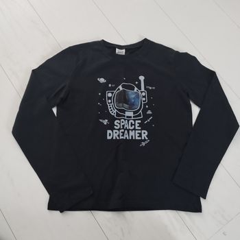 Tee shirt noir anthracite