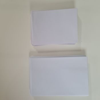 Lot d enveloppes blanches