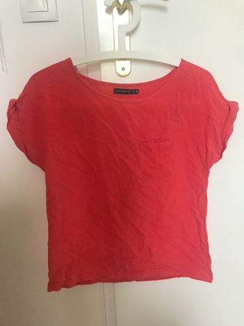 Blouse t-shirt Primark corail T.36 Tbe