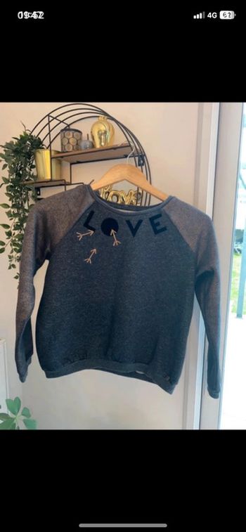 Sweat fille ikks 12 ans