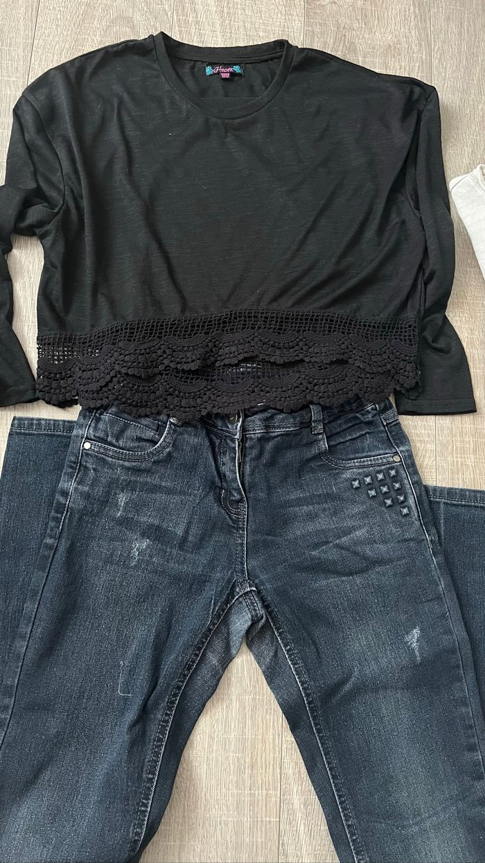 Lot de vêtements fille 12 ans - photo numéro 2