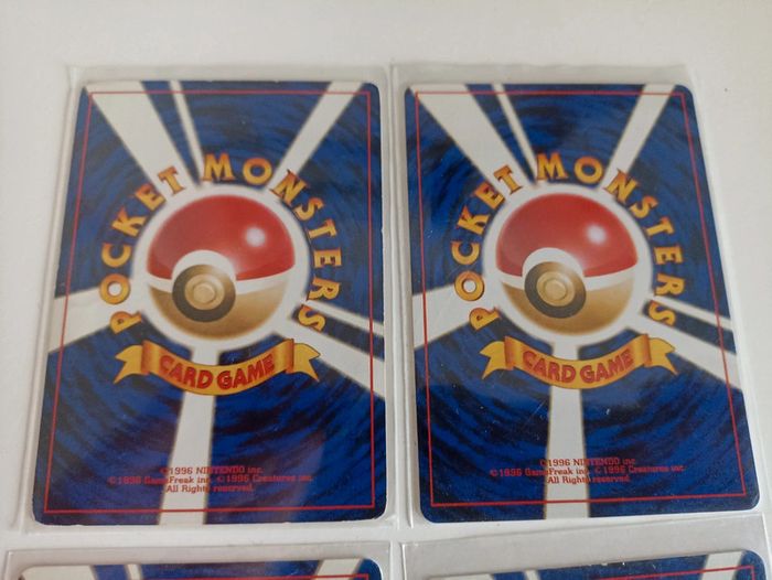 Lot 4 cartes Pokémon gym - photo numéro 5