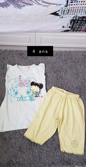 Pyjama taille 4 ans
