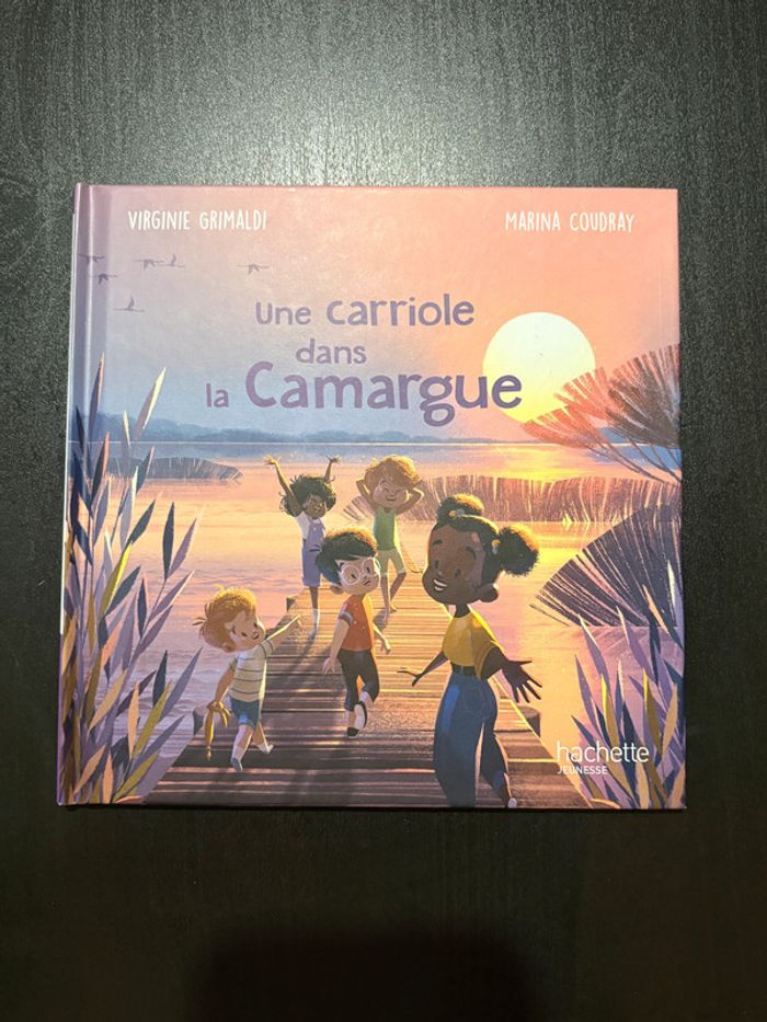 Livre Macdo -  Une carriole dans la Camargue