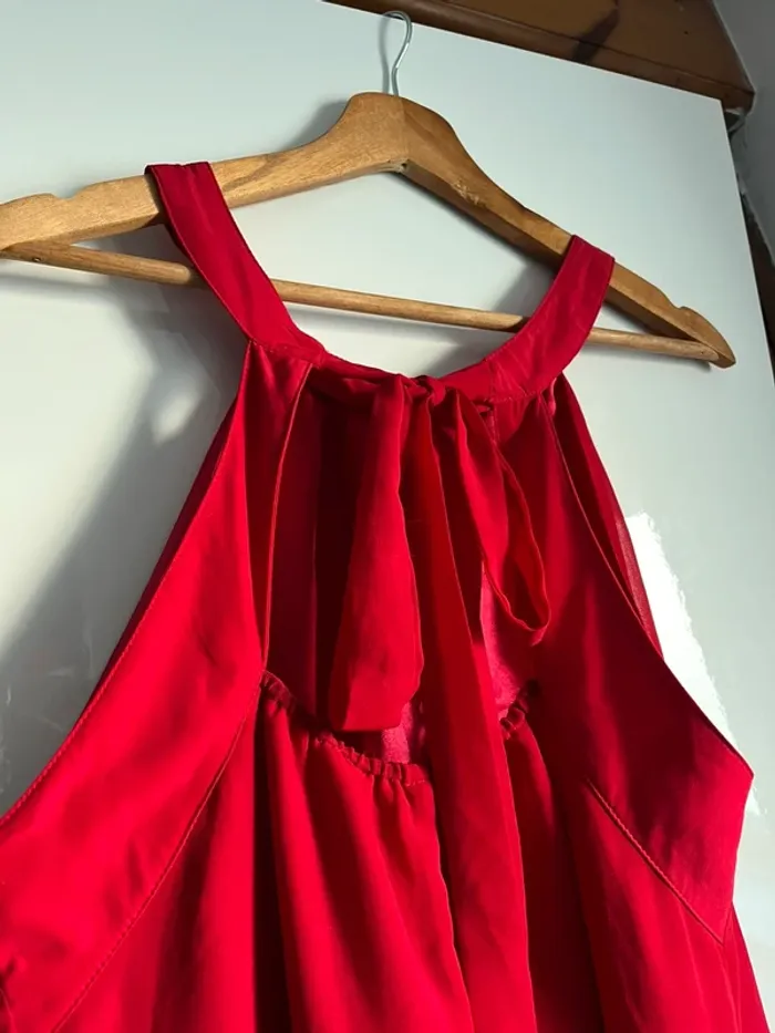 Petite robe rouge Etam - photo numéro 2