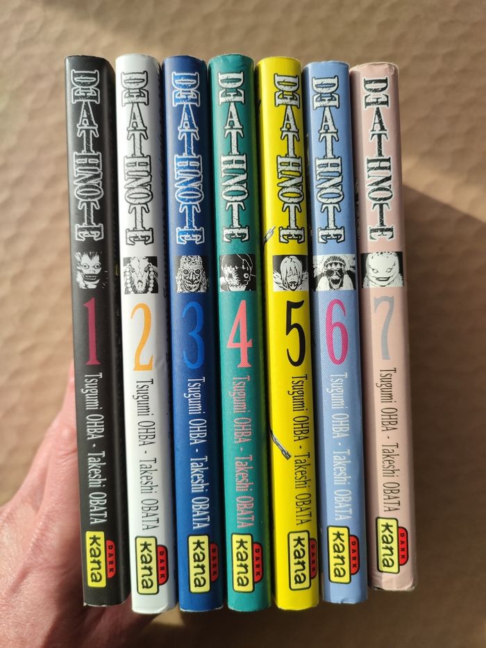 Lot 7 mangas death note