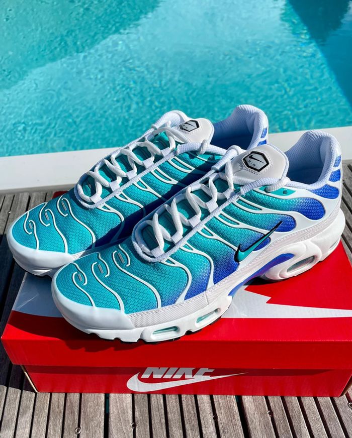 Nike air Max plus tn wave Aqua - photo numéro 3