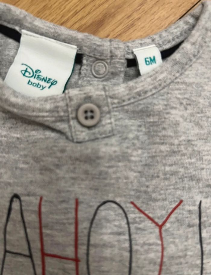 Lot de 2 t-shirts manches courtes 6 mois - photo numéro 6