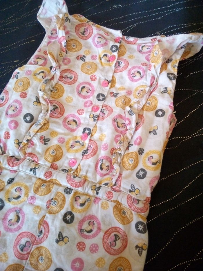 Combinaison blanche oiseaux - photo numéro 5