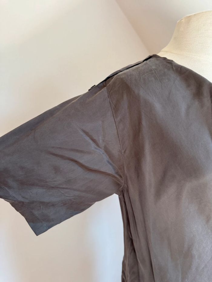 superbe robe neuve fluide soyeuse Gerard Darel 40 L - photo numéro 3