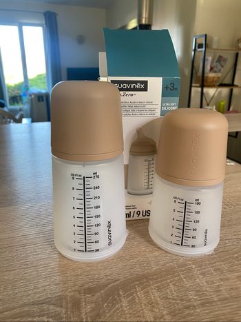 Lot biberons Suavinex
