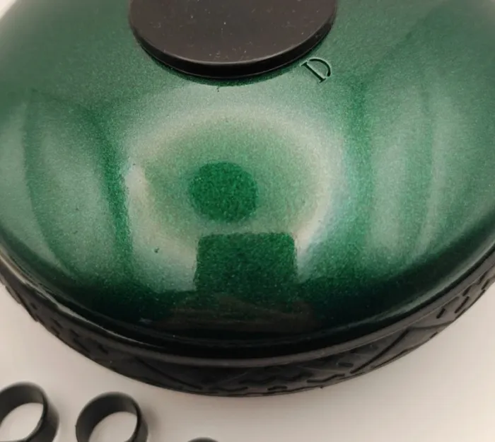 Tambour de pluie en acier - handpan - dongue drum - photo numéro 4