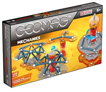 Geomag Mechanics Jeu de Construction Magnétique 146 pcs