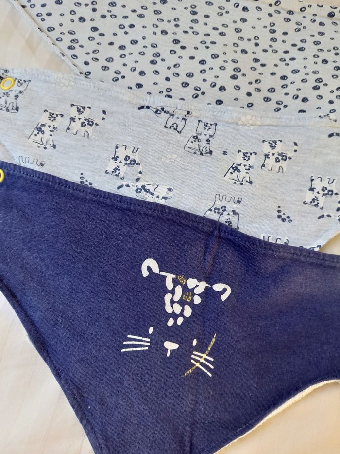 Lot de 3 banadanas bavoirs - photo numéro 2