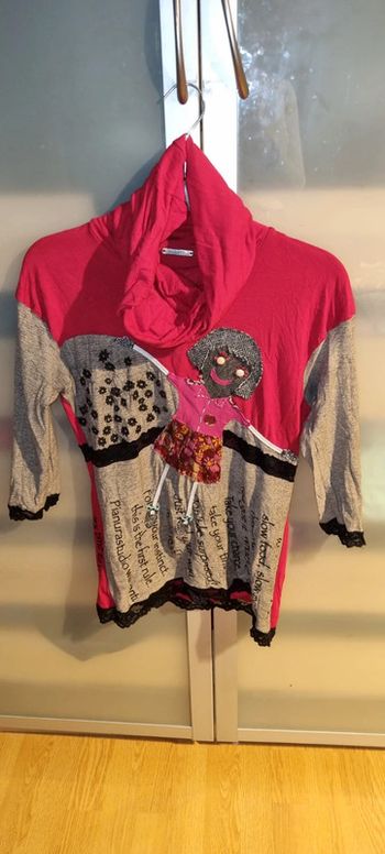 Pull fin style Desigual taille 38 / M Pianurastudio