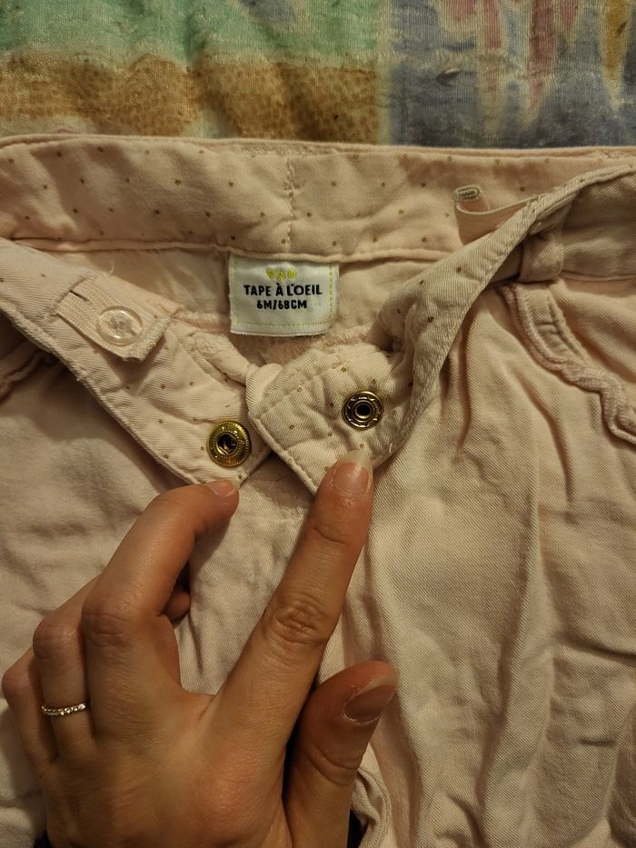 Pantalon fille 6 mois - photo numéro 2