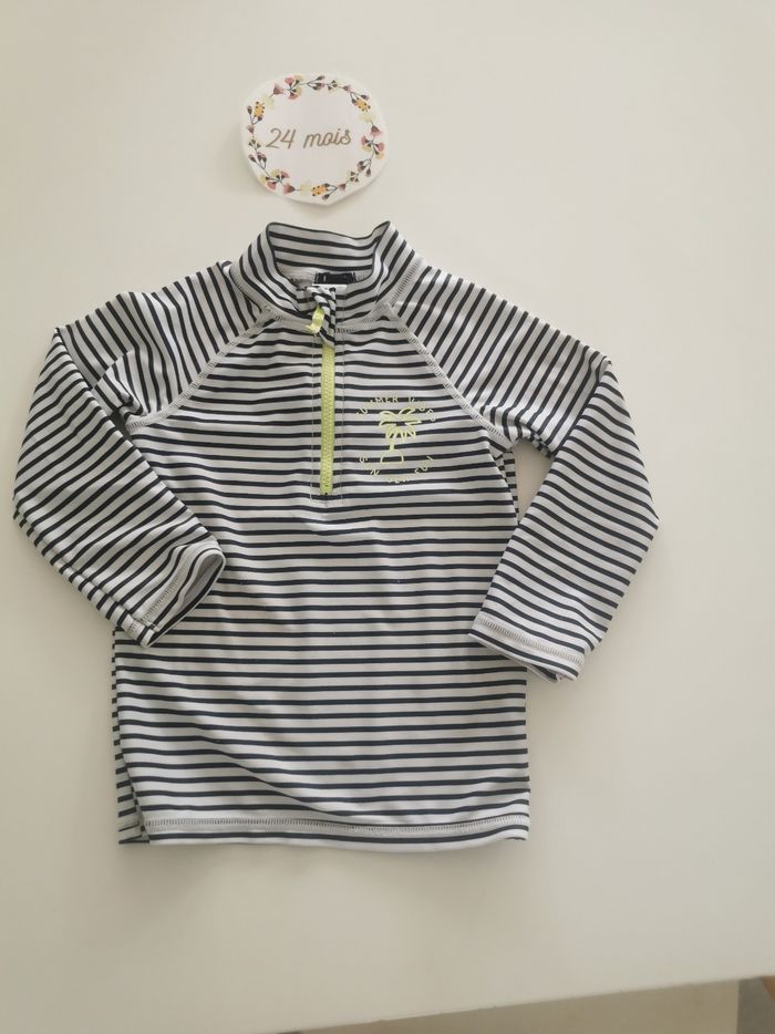 T-shirt à manches longues anti-UV 24mois kiabi