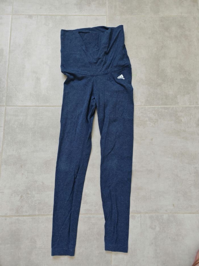 Legging adidas bleu grossesse S