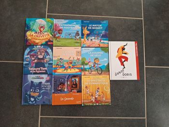 Lot de 10 livres parfait état