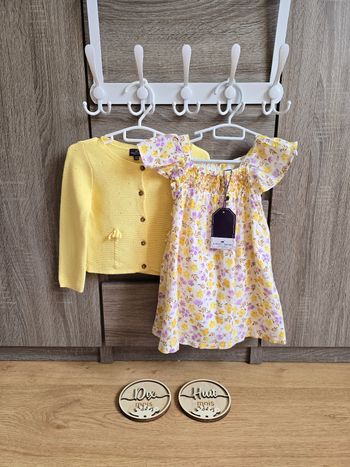 Vêtement Bébé Fille - Robe + Gilet - Sergent Major - 18 mois 80 cm