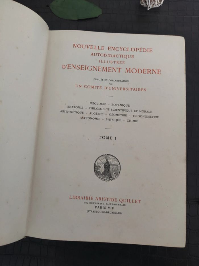 Nouvelle Encyclopédie autodidactique illustrée d'enseignement moderne - Tome 1 - photo numéro 3
