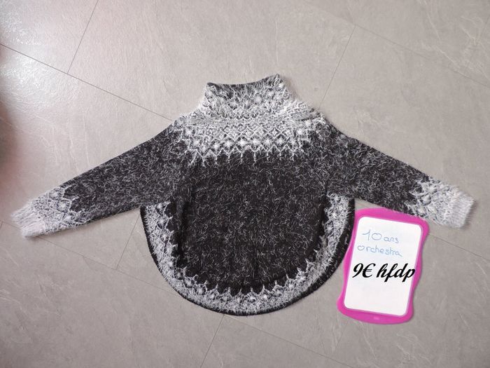 pull orchestra taille 10 ans