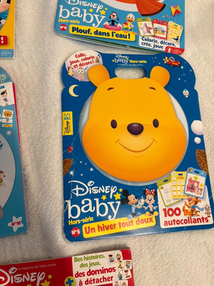 Lot de 5 magazines Disney Baby + 1 offert – Activités, histoires et autocollants (1 à 3 ans) - photo numéro 5