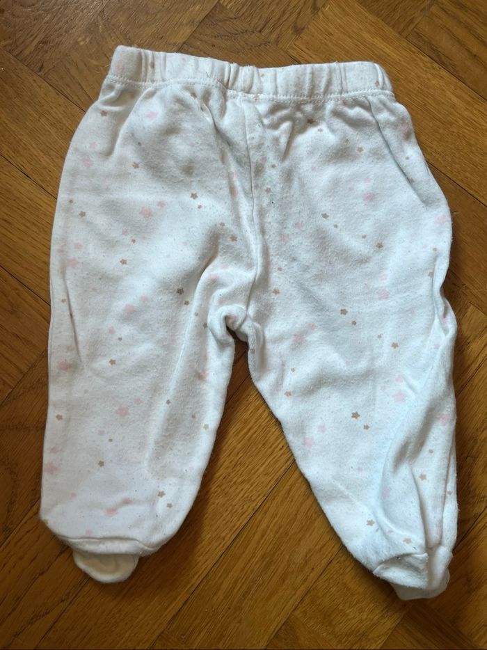 Pantalon / bas de pyjama bébé 1-3 mois - photo numéro 2