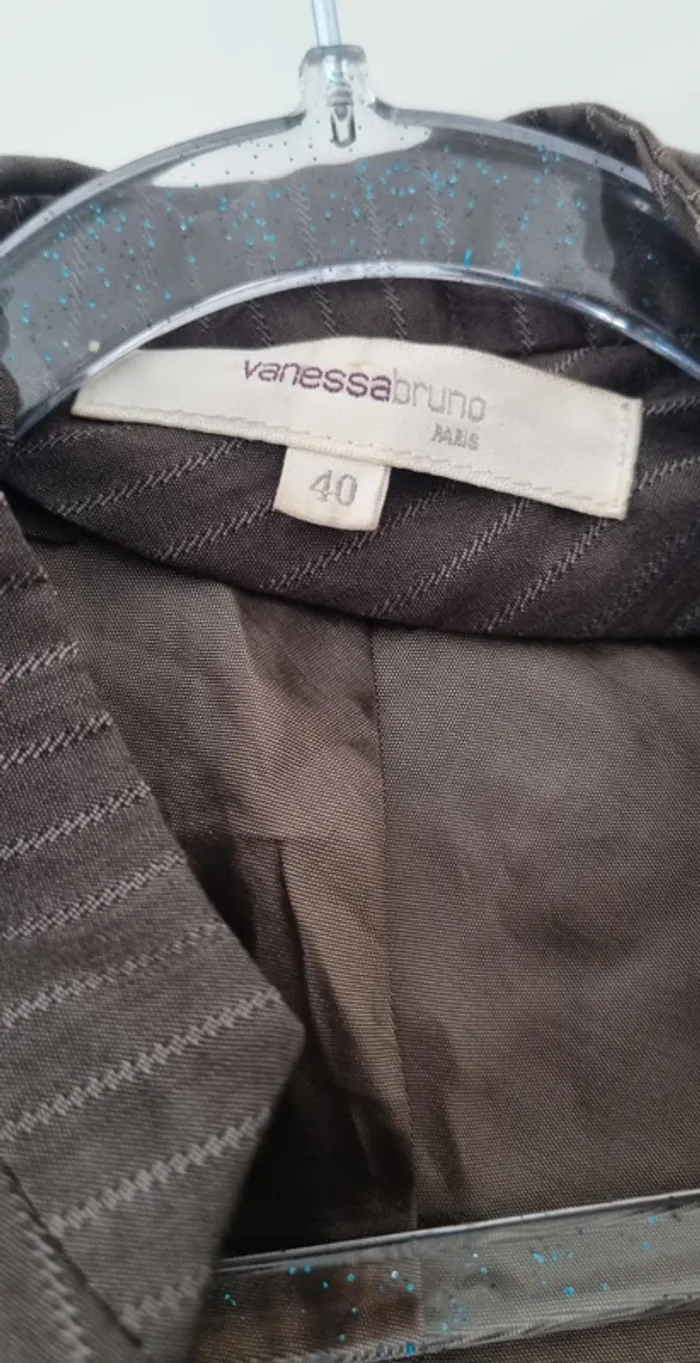 Veste blazer vanessa Bruno kaki 40 vintage - photo numéro 2