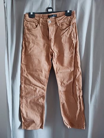 Jean camel straight fit Stradivarius Taille M38