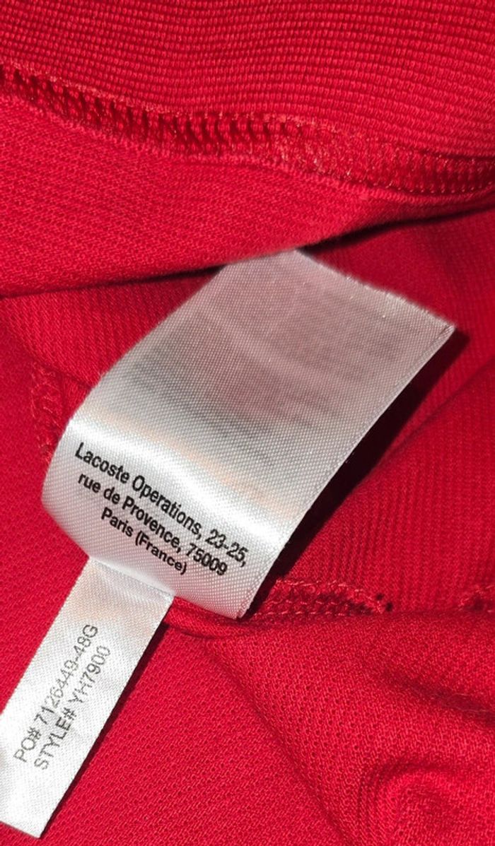 Lot de 3 polos Lacoste, taille 3 et 4 - photo numéro 12