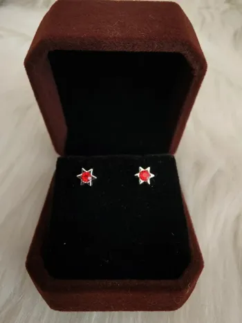 💎Boucles d’oreilles Argenté Etoile 💎