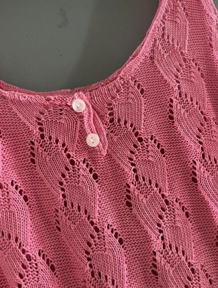débardeur rose en M - photo numéro 4