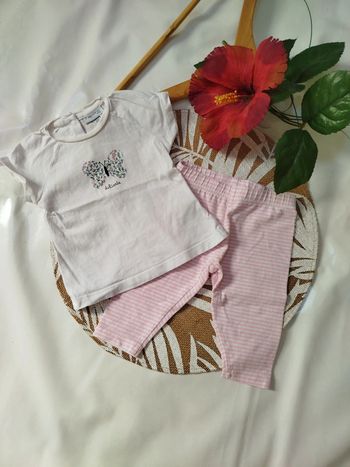 Ensemble t-shirt legging simple décontracté