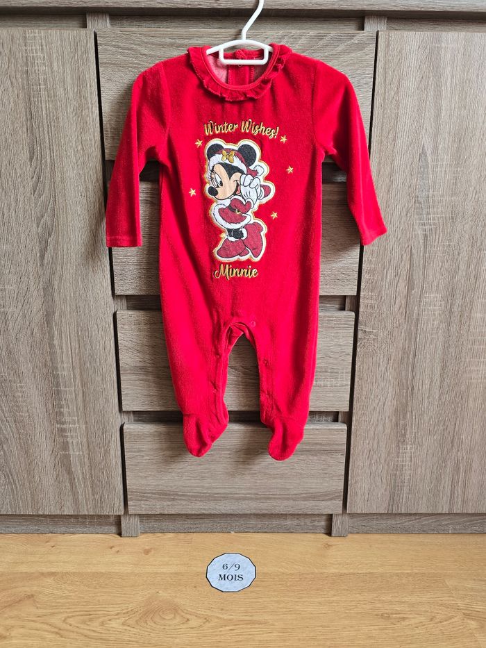 Vêtement Bébé Fille - Pyjama Minnie - Disney - 6/9 mois 74 cm