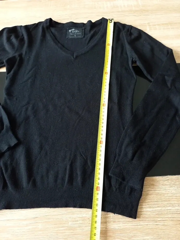 Pull noir femme S - photo numéro 10