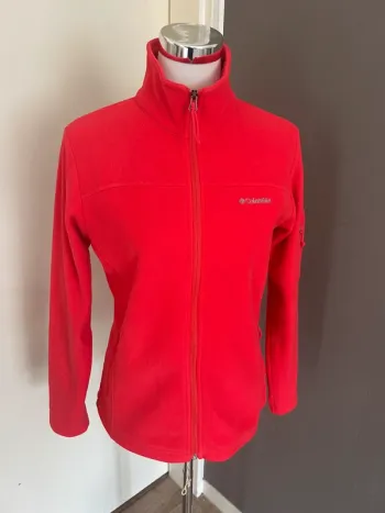 Columbia, veste zippe polaire, rose, corail taille S/36