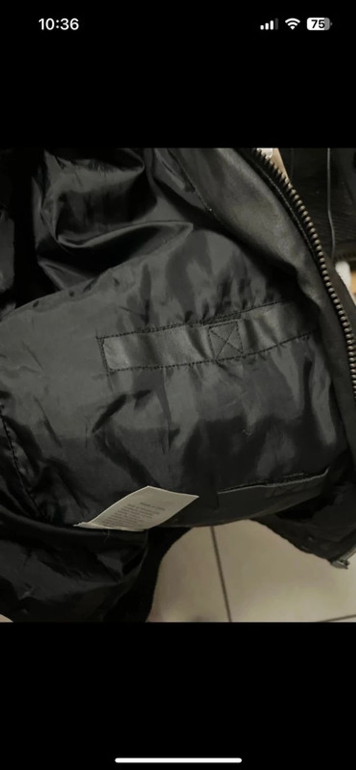 Veste en cuir celio - photo numéro 7