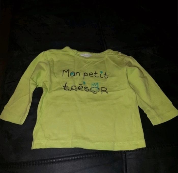 Tee-shirt manches longues 3mois