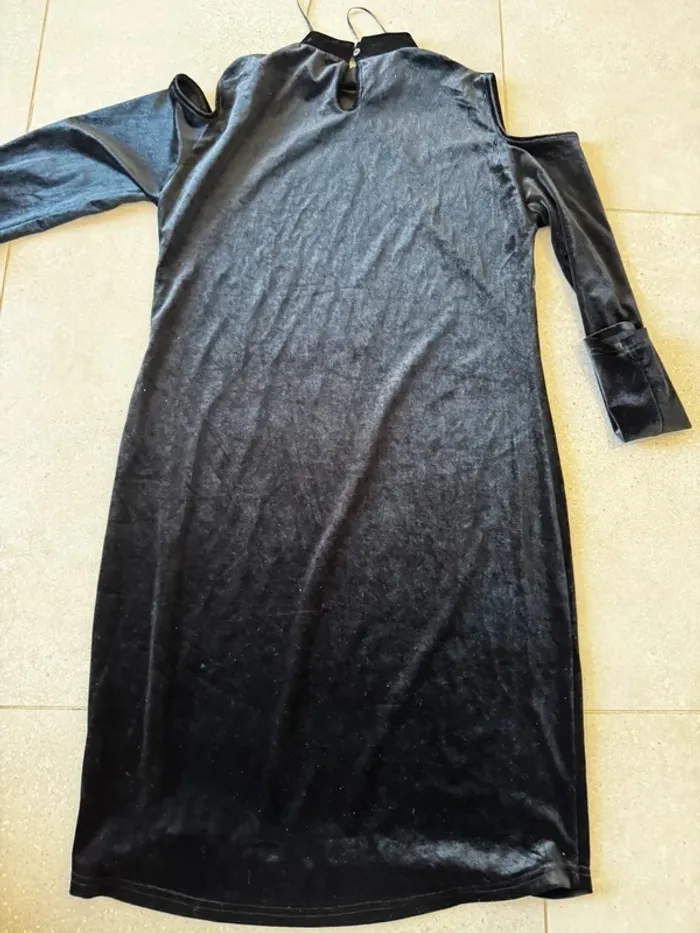 Robe noir TQF collection, taille XL, très bon état - photo numéro 4