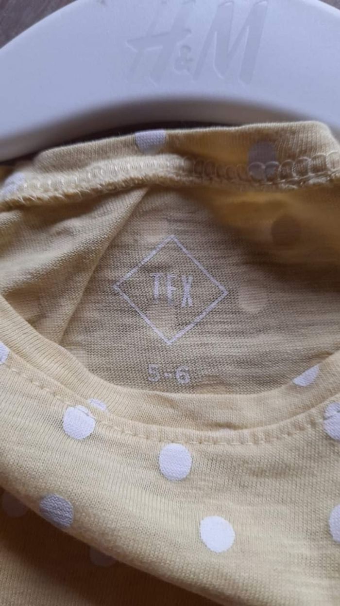 T-shirt fille tex 5-6 ans - photo numéro 2